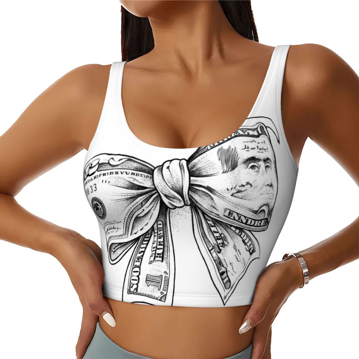 Custom Athletic Crop Tank Top
